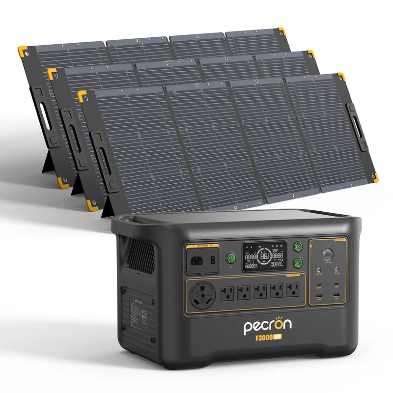 PECRON F3000LFP Portable Power Station 3600W 3072Wh