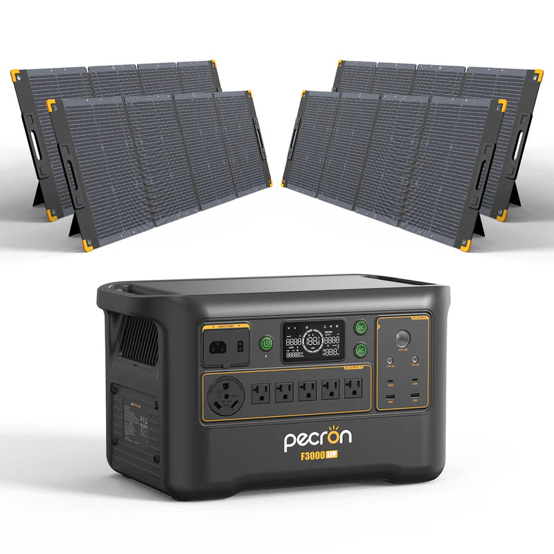 PECRON F3000LFP Portable Power Station 3600W 3072Wh