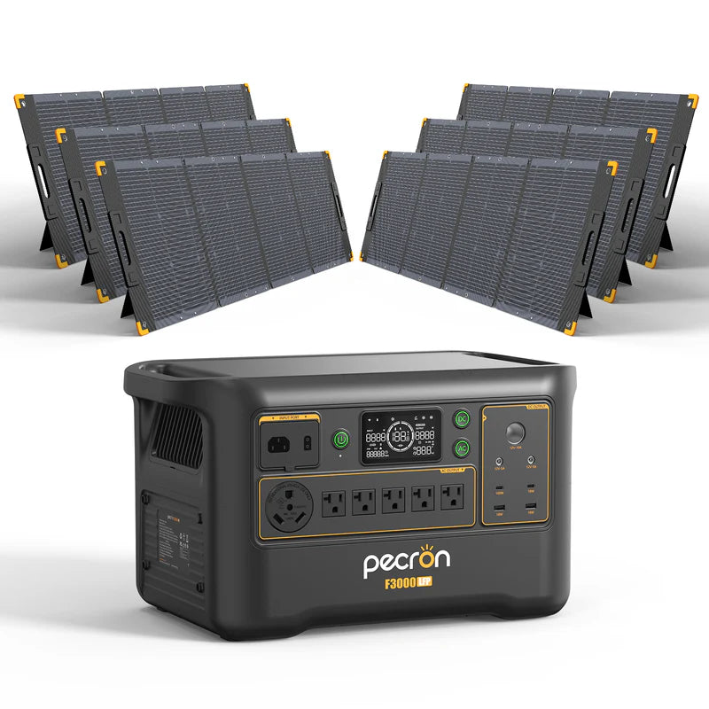 PECRON F3000LFP Portable Power Station 3600W 3072Wh